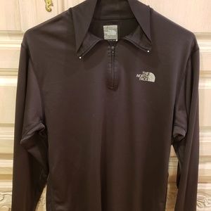 North Face zip top